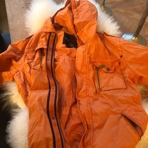 VGC G.I.G.A DX womens heavy fabric parka utility jacket in size large!!